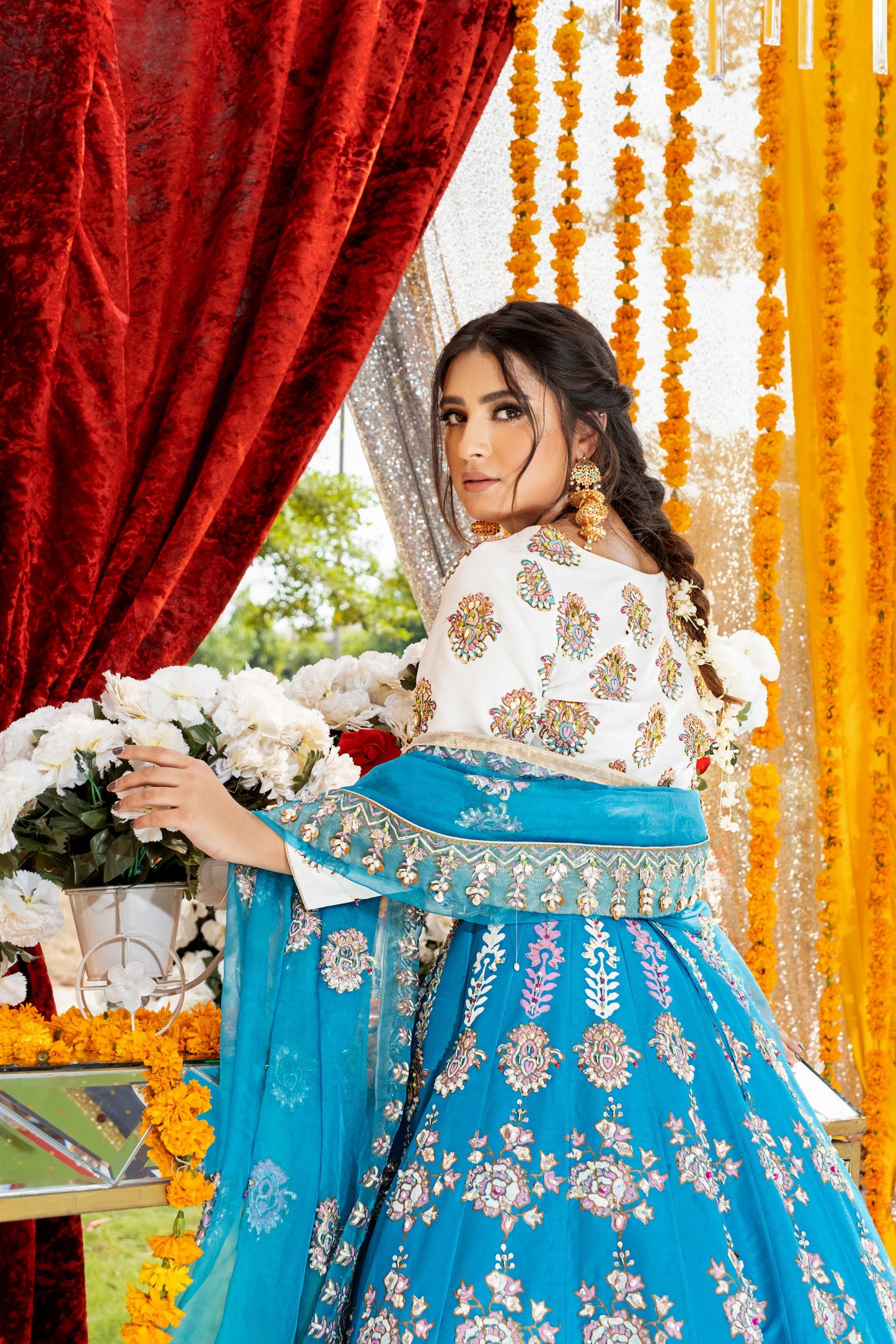 Mehndi Dress