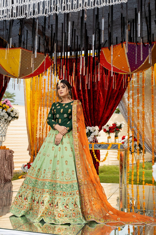 Mehndi Dress