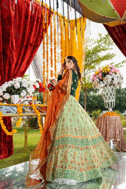 Mehndi Dress
