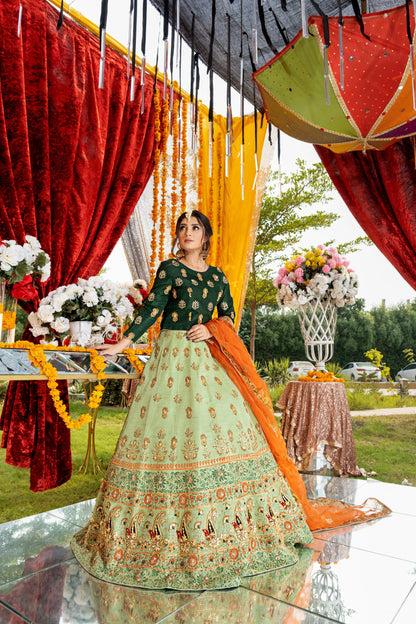 Mehndi Dress