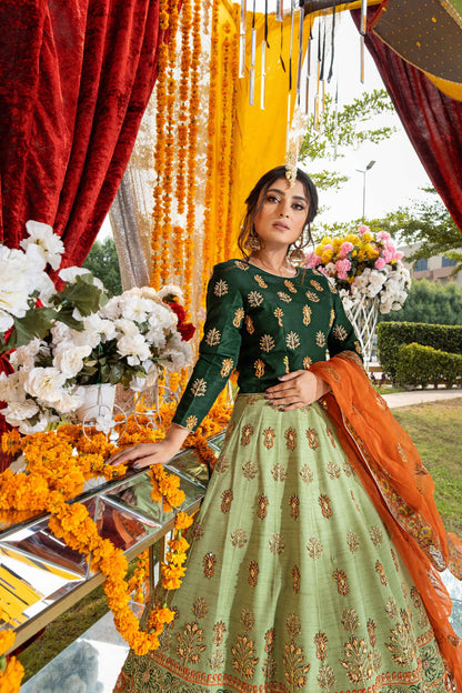 Mehndi Dress