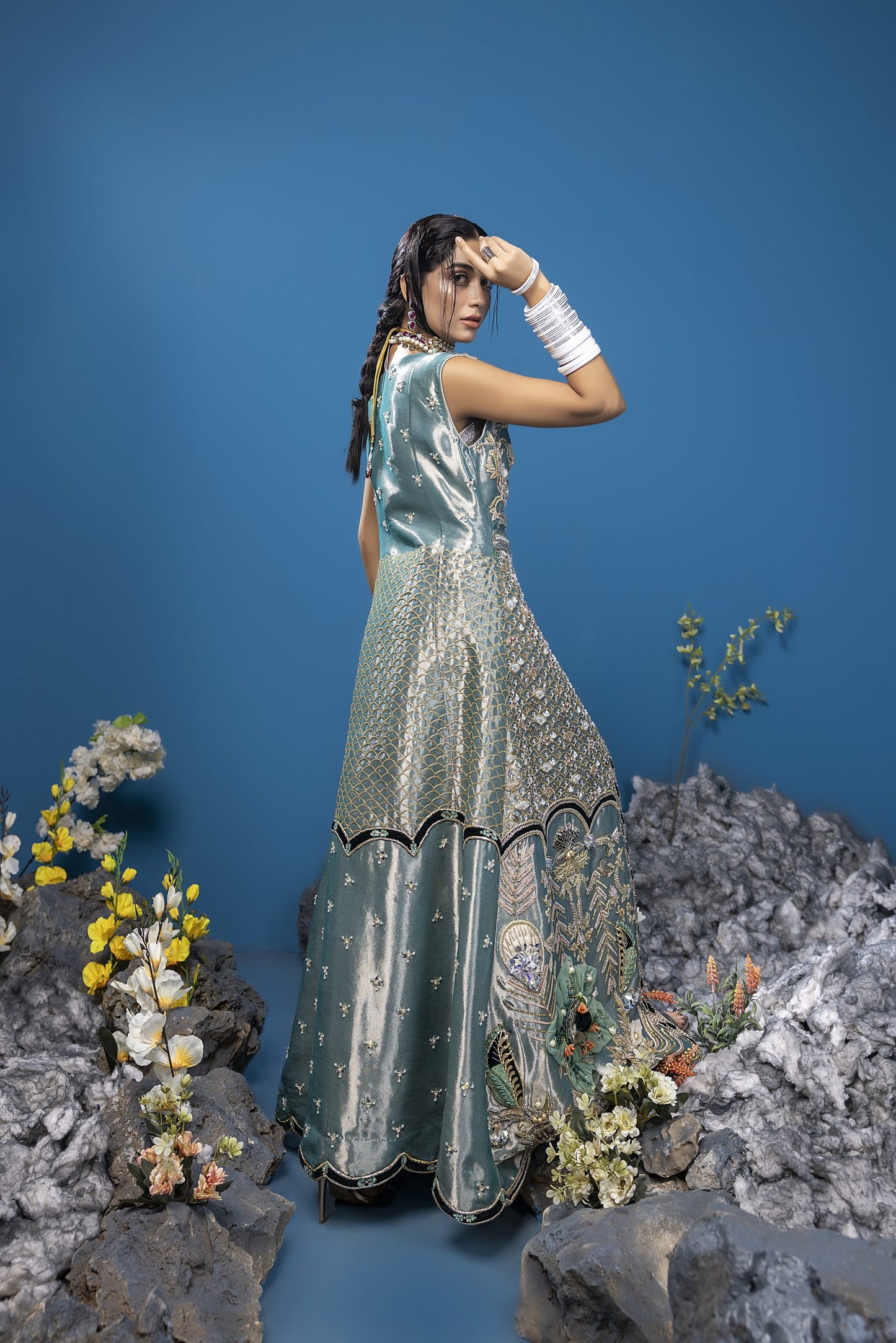 Majestic Mint Glamour by Shoaib Ismail